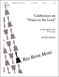 Celebration on Praise to the Lord Handbell sheet music cover Thumbnail